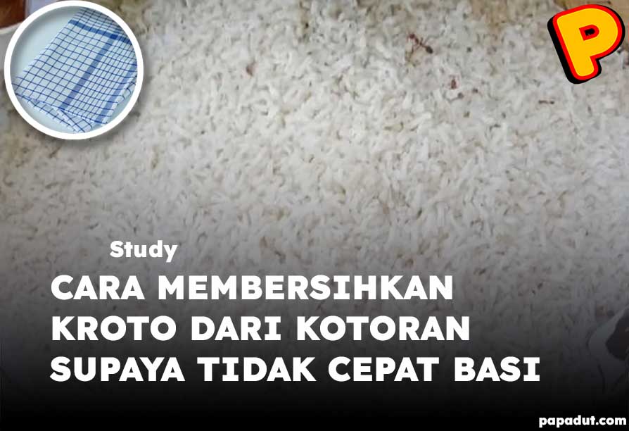 cara membersihkan kroto dari kotoran